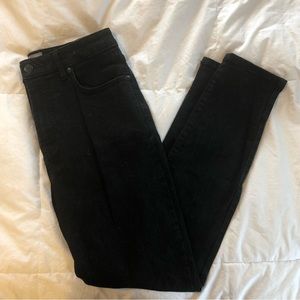 Everlane high rise curvy skinny black Jeans